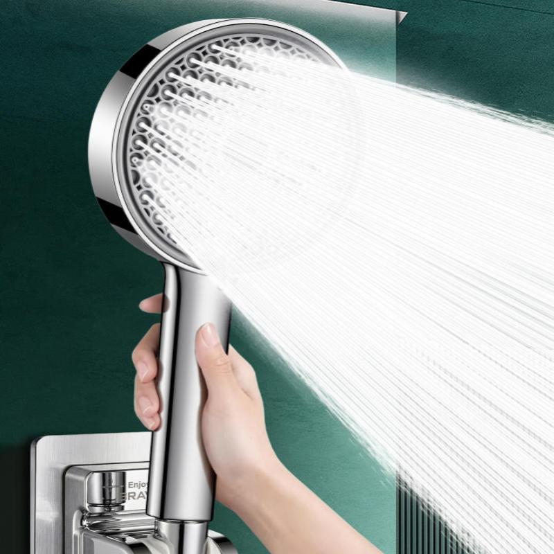 High Pressure Shower Head Handheld - หัวฝักบัวแบบมือถือปรับได้ 6 โหมดใหม่ แรงดันน้ำสูง ประหยัดน้ำ หัวฝักบัวอเนกประสงค์