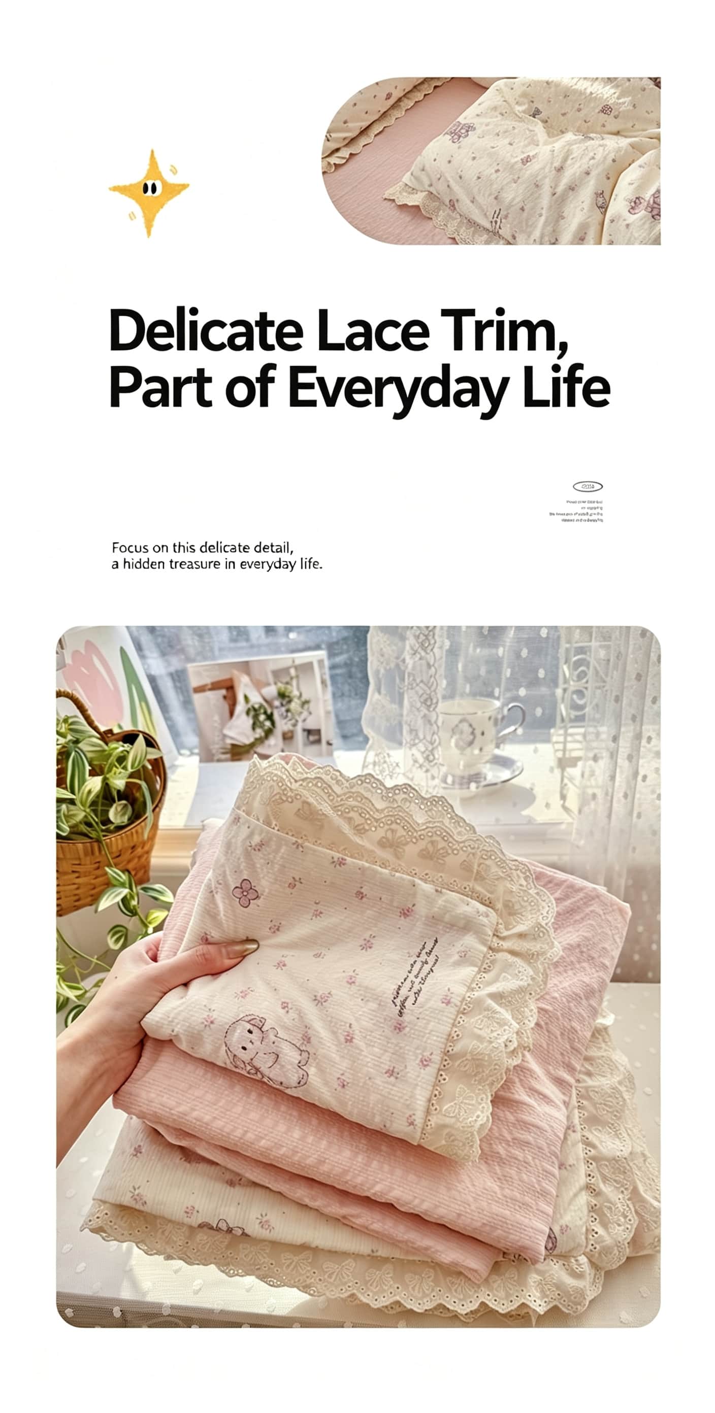 ชุดเครื่องนอนสไตล์คอทเทจคอร์สุ - Aesthetic Floral Duvet Cover บทวิจารณ์และราคา
