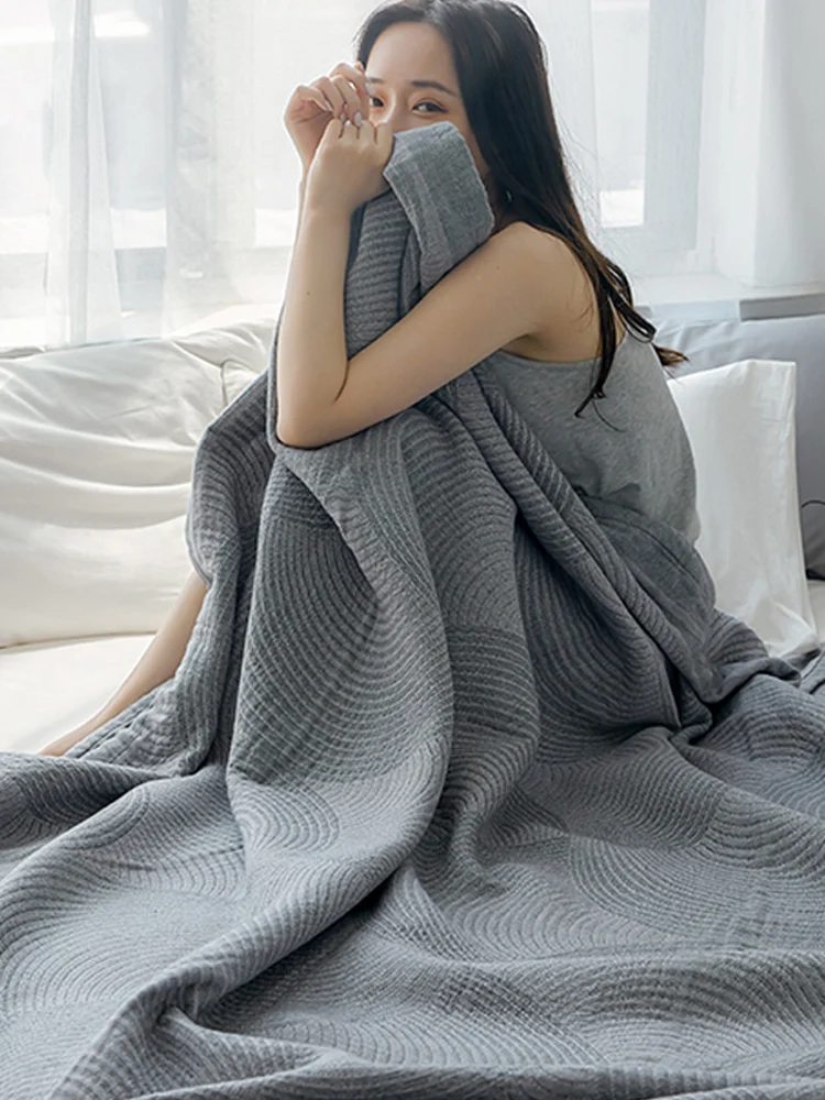 ผ้าห่มคู่สำหรับฤดูร้อน ผ้าฝ้าย - Muslin Cotton Bedspread บทวิจารณ์และราคา