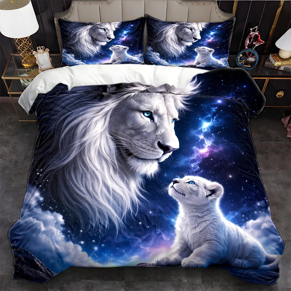 ชุดผ้าปูที่นอนลายสตาร์รี่สกายไ - Duvet Cover Sets With Zipper บทวิจารณ์และราคา