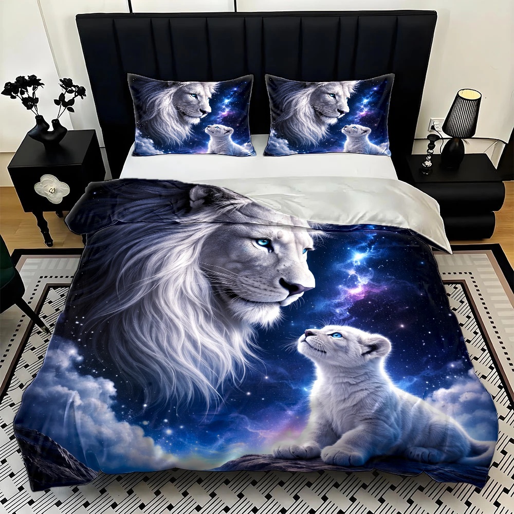 ชุดผ้าปูที่นอนลายสตาร์รี่สกายไ - Duvet Cover Sets With Zipper บทวิจารณ์และราคา