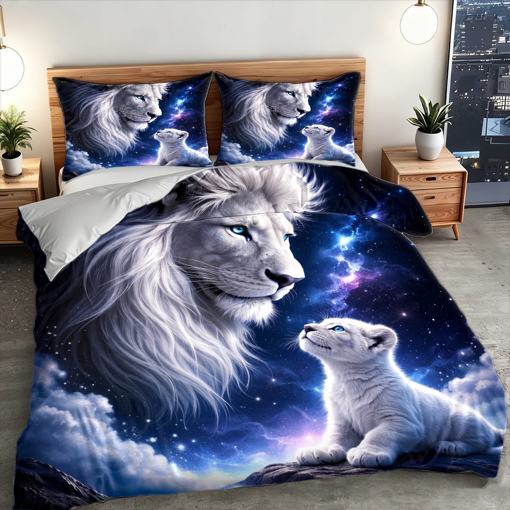 ชุดผ้าปูที่นอนลายสตาร์รี่สกายไ - Duvet Cover Sets With Zipper บทวิจารณ์และราคา