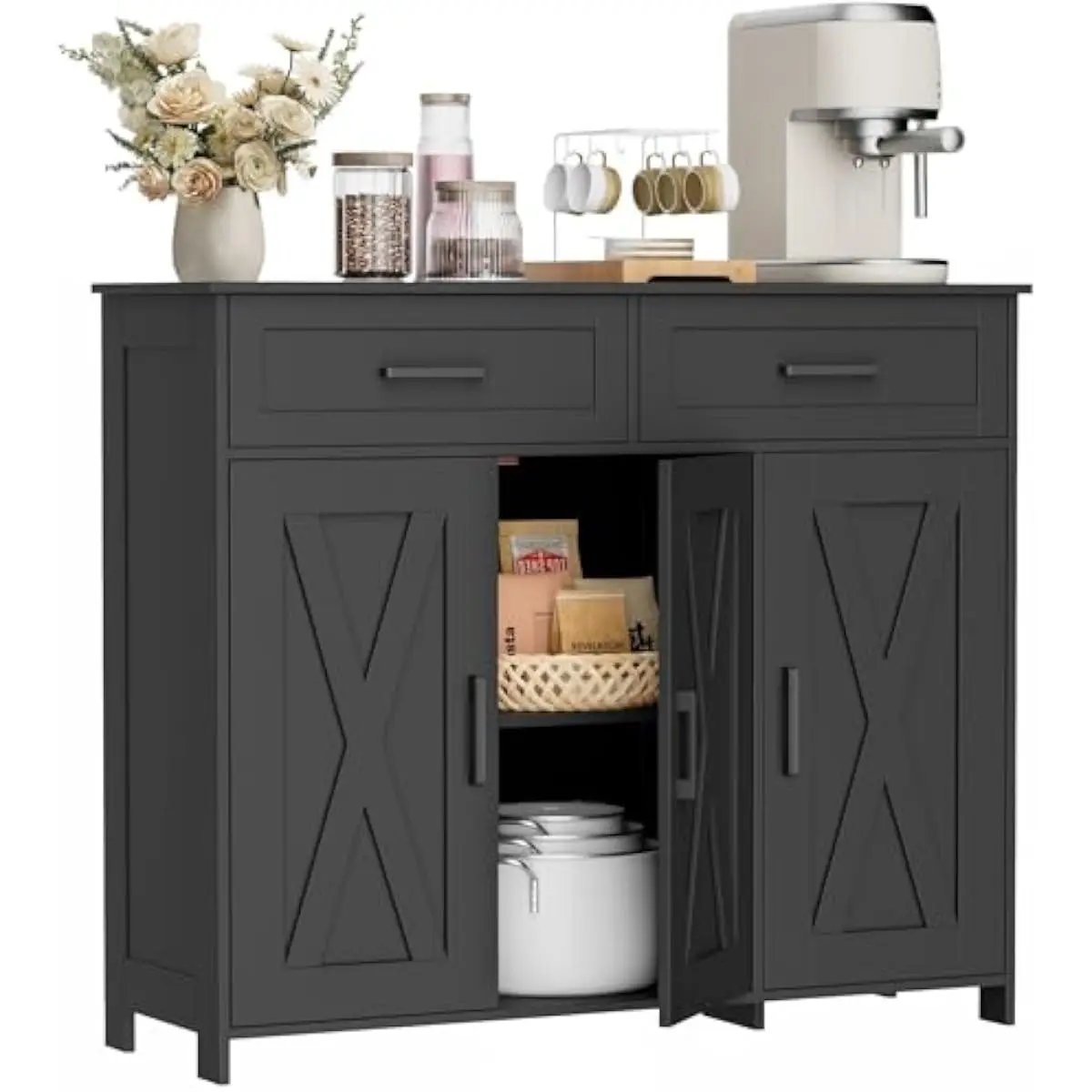 ตู้เก็บของสำหรับบาร์กาแฟพร้อมล - Kitchen บทวิจารณ์และราคา