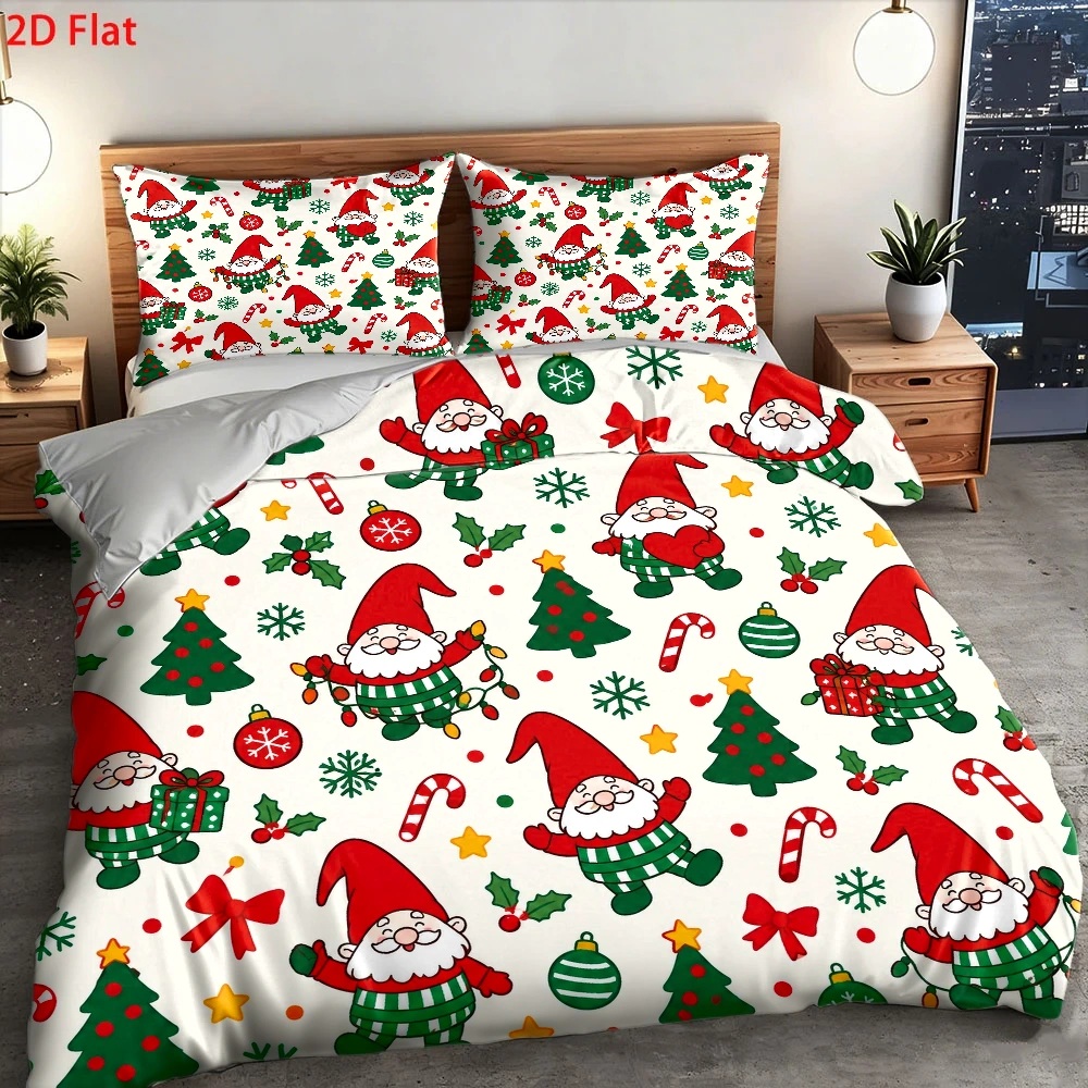 ชุดผ้าปูที่นอนลายต้นคริสต์มาสแ - Duvet Cover Sets With Zipper บทวิจารณ์และราคา