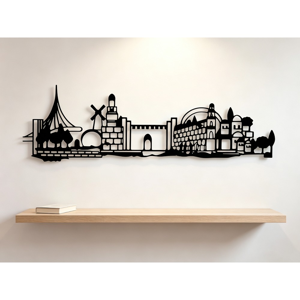 CIFBUY งานศิลปะติดผนังโลหะ ลาย - Home Decor บทวิจารณ์และราคา
