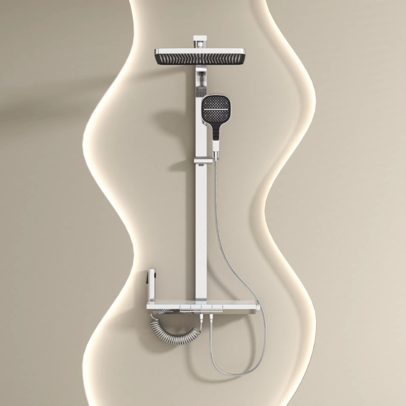 ฝักบัวสายอ่อนแบบมีตัวกรอง แรงด - High Pressure Shower Head Handheld บทวิจารณ์และราคา