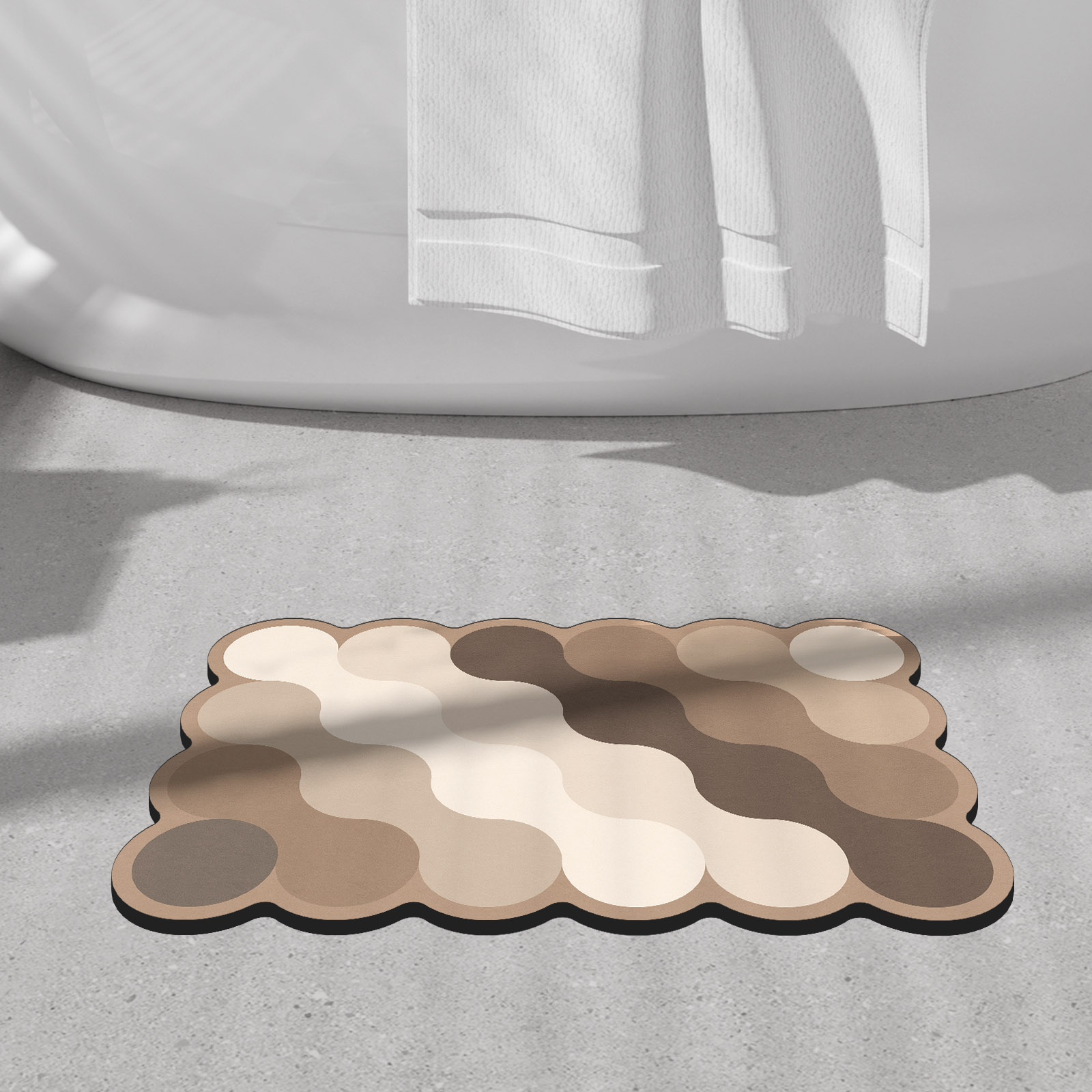 Luxury Diatomite ห้องน้ํา Bath - Quick Dry Diatomite Bath Mat บทวิจารณ์และราคา