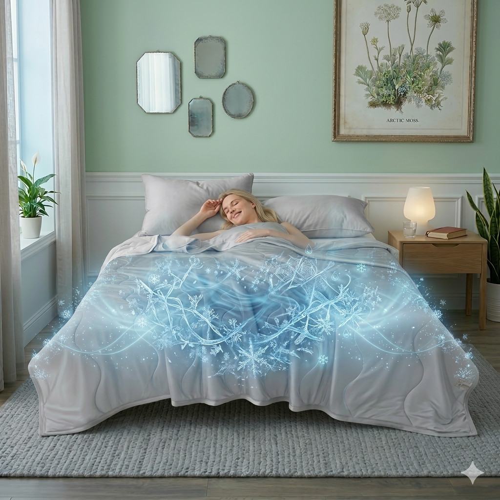 ผ้าห่มน้ำหนักเบา ระบายอากาศได้ - Cooling Blanket Hot Sleepers บทวิจารณ์และราคา