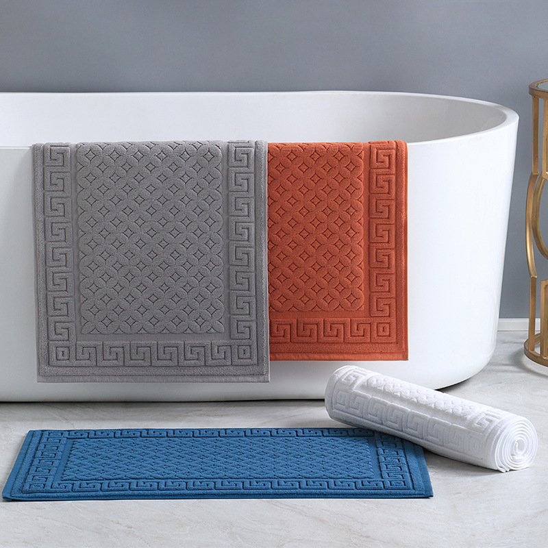 ผ้าเช็ดตัวอาบน้ำผ้าฝ้ายหรูหรา  - Quick Dry Diatomite Bath Mat บทวิจารณ์และราคา